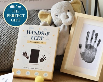 Hand- en voetafdruk Premium Print Kit voor baby's en zuigelingen | Een perfect cadeau en aandenken