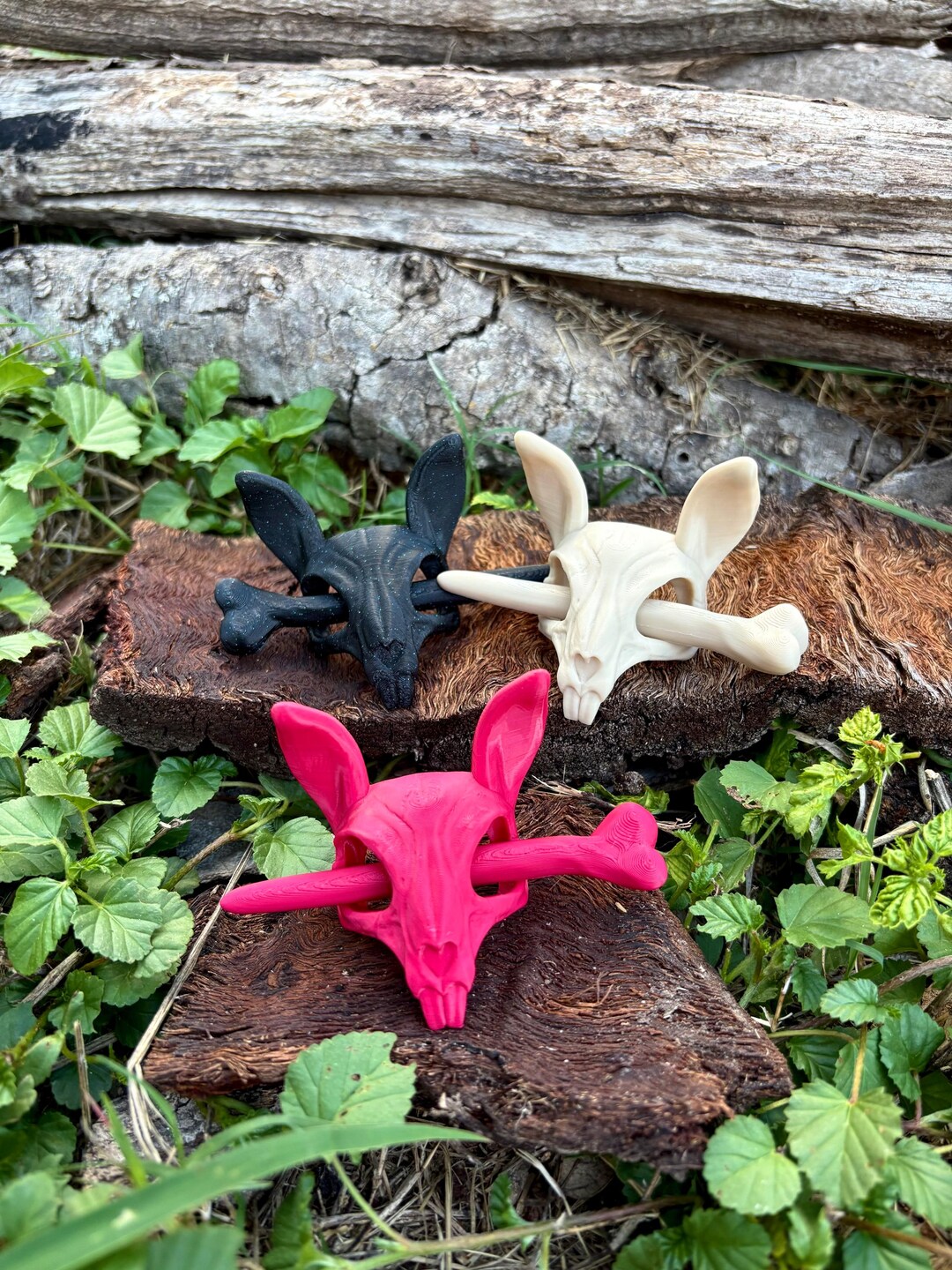 Rabbit Hair Pin - Etsy