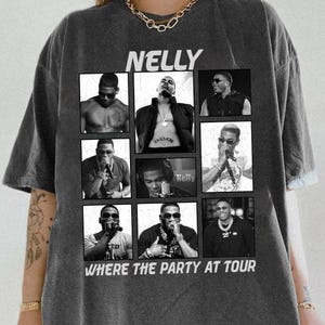 Nelly Rapper Vintage 90s Graphic T-shirt Png, Nelly Shirt, Retro Nelly Rapper Shirt Png, Nelly Rap Tee Y2k, Nelly Sweatshirt, Nelly T-Shirt