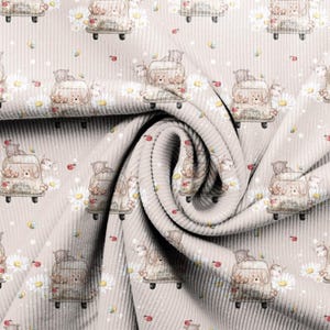Homemade Animal Bus - Rib Jersey | Remnant | Sewing for Children