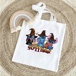 Tote bag stich Harry Potter grifondor