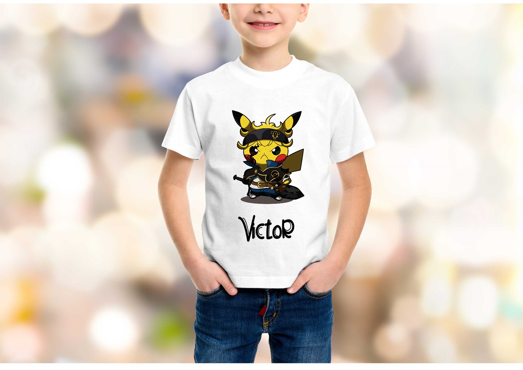 T-shirt Pokémon Enfant fille – personnalisation et création