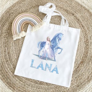 Tote bag reine des neiges personnalisable