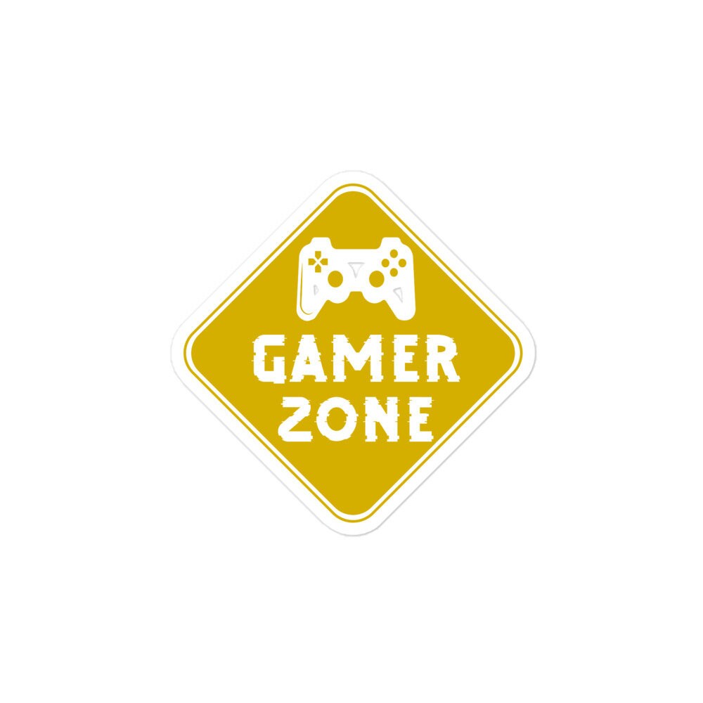 Autocollant adhésif Gamer Zone