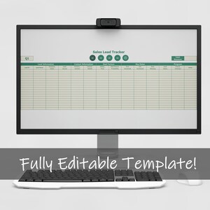 Sales Lead Tracker | Sales Pipeline Excel Template | CRM Excel ...