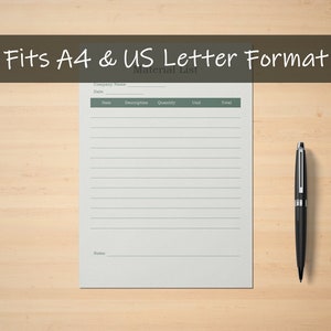 Material List Template | Materials Sheet | Asset Management Spreadsheet ...