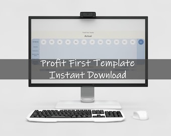 Profit First Template | Business Budgeting Template | Financial Planning Template | Instant Download | Income Spreadsheet | Financials Excel