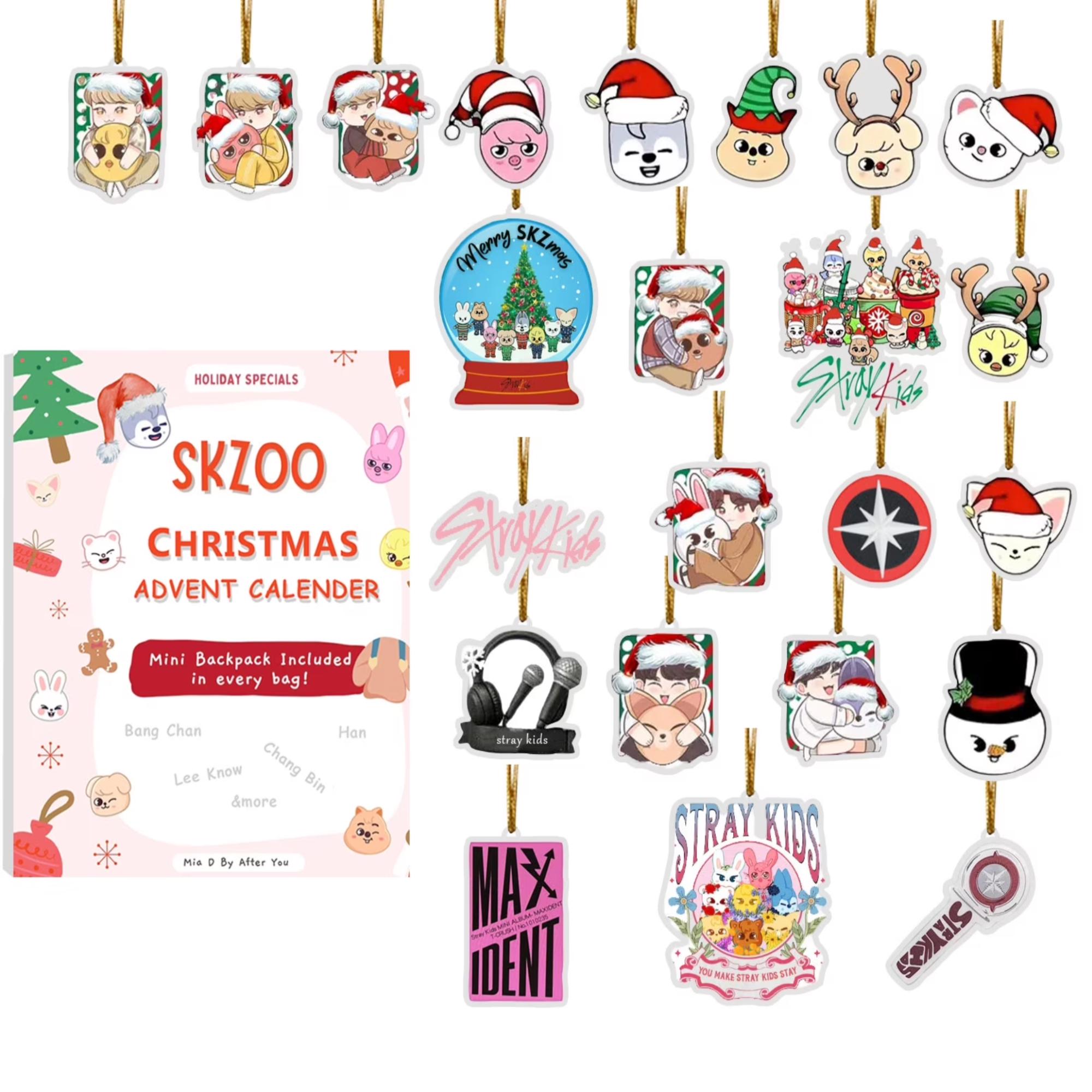 Discover Stray Kids Holiday Advent Calendar 2025, Kpop Christmas Countdown Gift Box, 24 Days of Surprises for Fans, Collectible Idol Gift for Teens