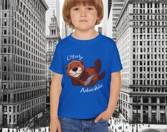 Otterly Adorable Toddler Shirt | Matching Family Tee | Cotton Toddler Top | Adorable Otter T-Shirt | Shirts for the Family | Cute Kids Shirt