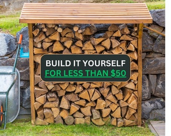 Build Plan for a DIY Firewood Holder