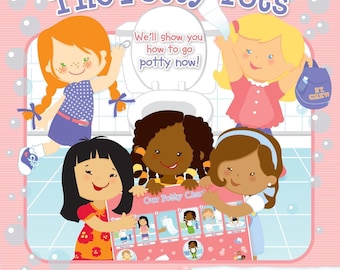 Die Potty Tots Töpfchen Geschichte für Mädchen-eBook