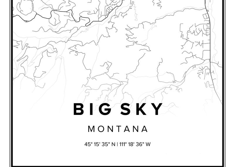 Terrain Map of Big Sky Montana - Il 794xN.6651151972 Ti0o 