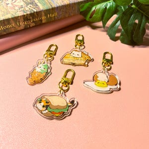 Acrylic Keychain | Cute Cat Keychain Cute Keychain Kawaii Gift for Cat Lover Unique Bag Charm Cat Merch Bag Accessories Cat Kitty