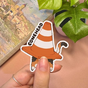 Süßer Katzenaufkleber | Katze Meme Aufkleber Kawaii Aufkleber Süßer Aufkleber Vinyl Aufkleber Süßer Aufkleber Glanzaufkleber Kegel Aufkleber Süßer Tier Aufkleber