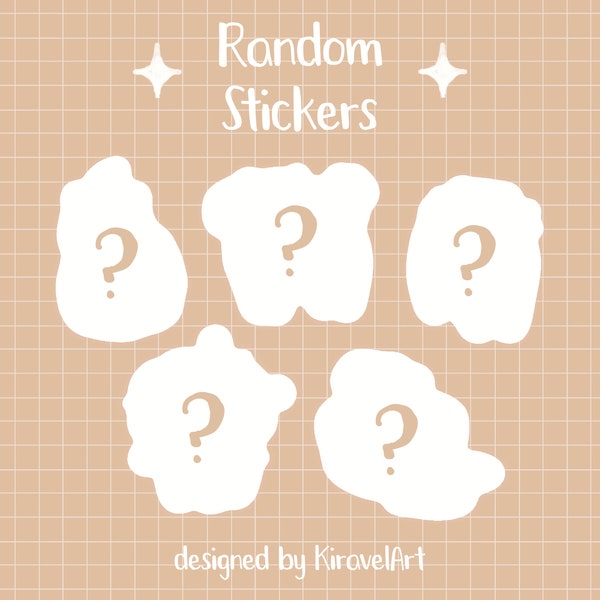 Random Sticker Pack | Cute Stickers Waterproof Stickers Holographic Stickers Cute Cat Stickers Kawaii Stickers Vinyl Stickers Sticker Set