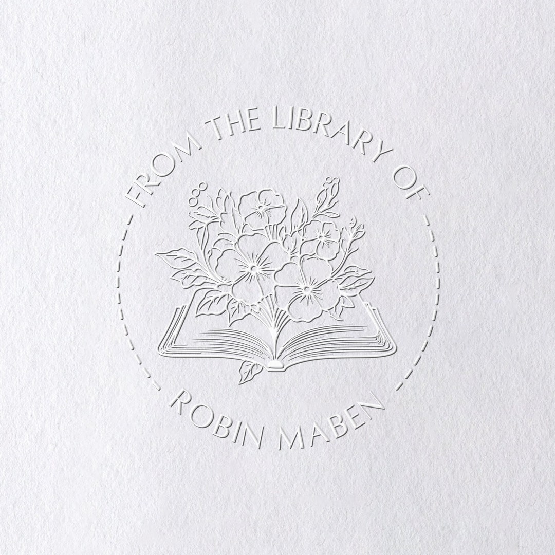 personalized book embosser reddit