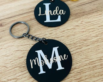 Personalized keychain with name - gift - pendant