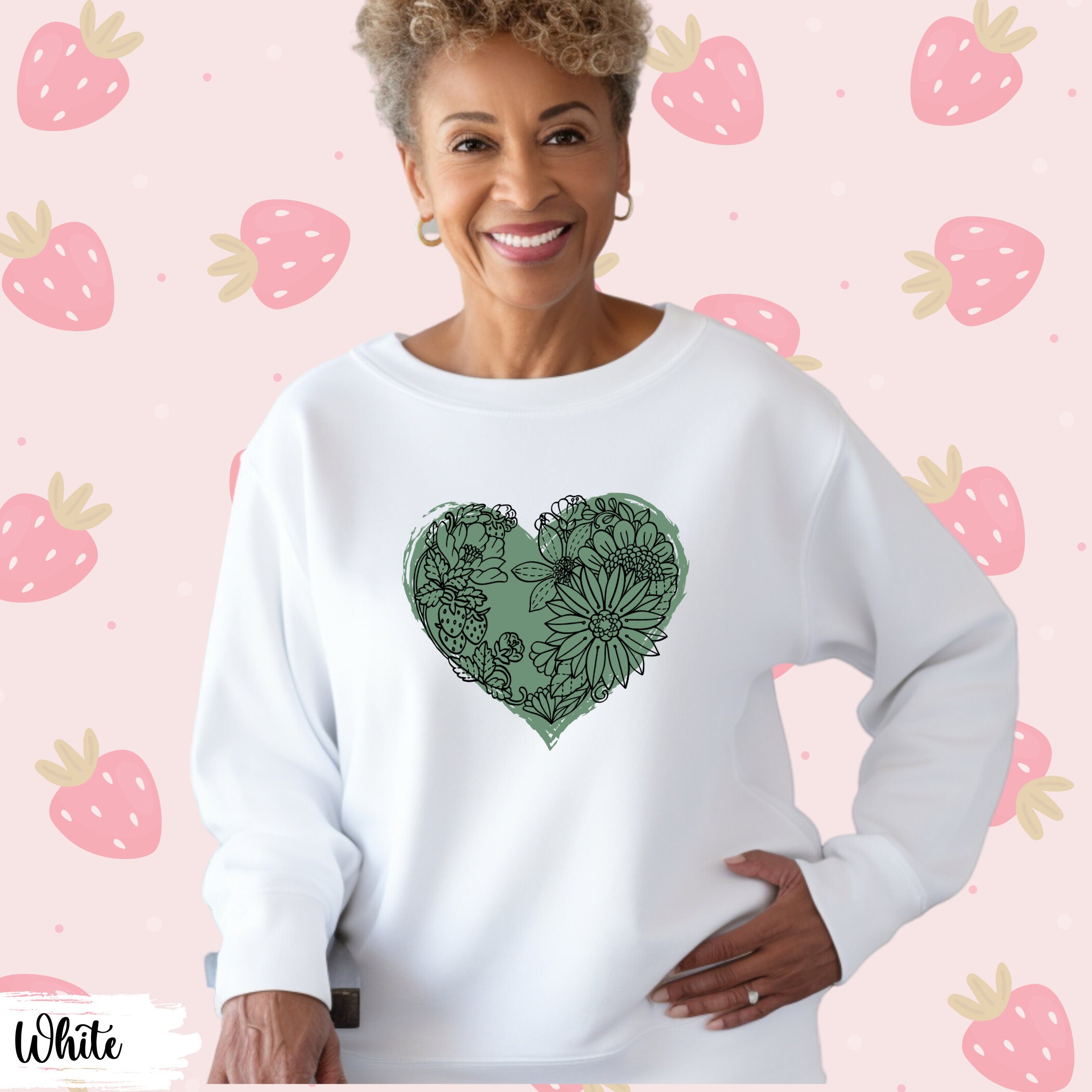 Strawberry Love Treats Unisex Sweatshirt main image 0