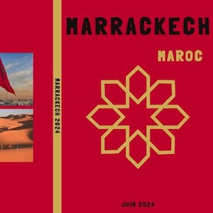 Assouline style photo album - MARRACKECH