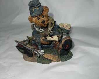 Boyds Bears Figuren - wähle 1! Chillin, Golfer, Solider, Momma & Cub Ausgezeichneter Zustand! 4 Optionen!