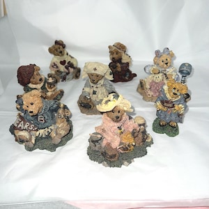 Boyds Bears Figurines - your choice! Nurse, Noah, Mary, Excellent Condition! Multiple options
