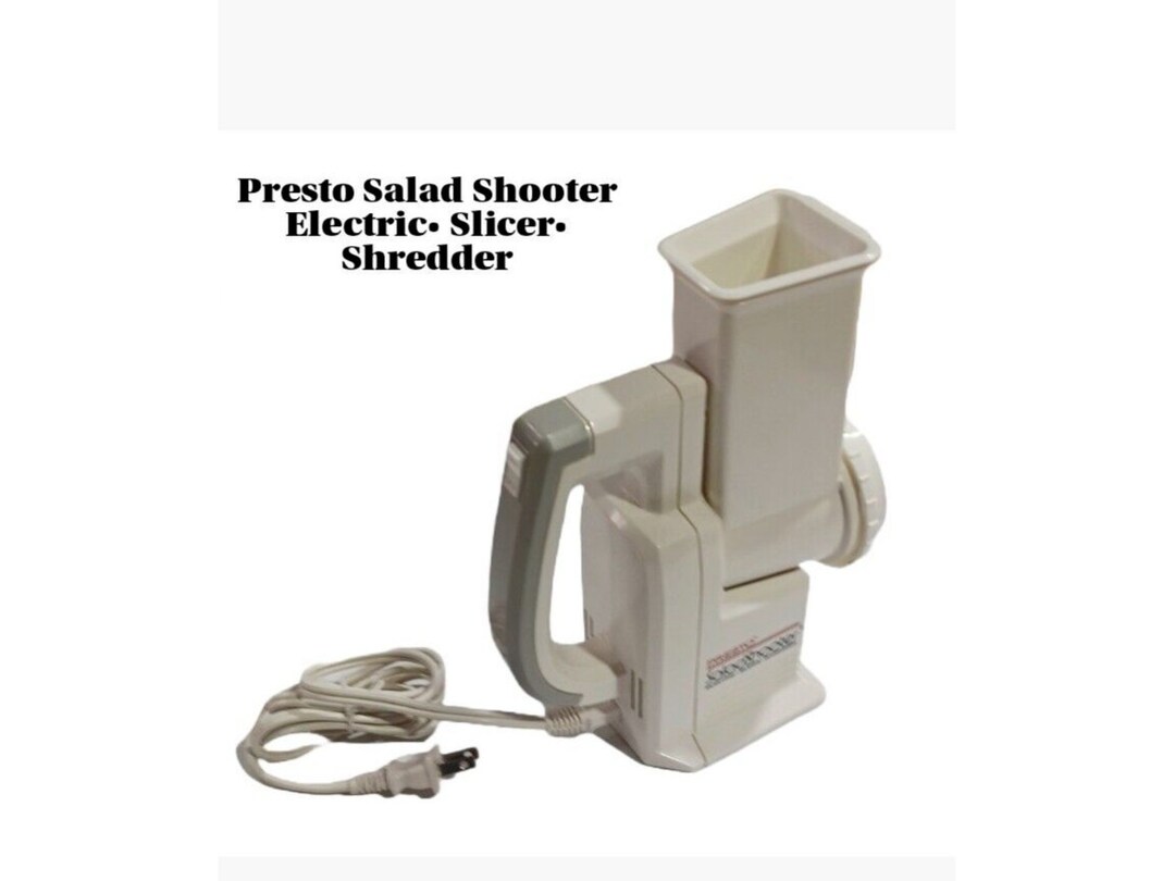 Vintage Presto Salad Shooter Electric Slicer/ Shredder 0291001 Etsy