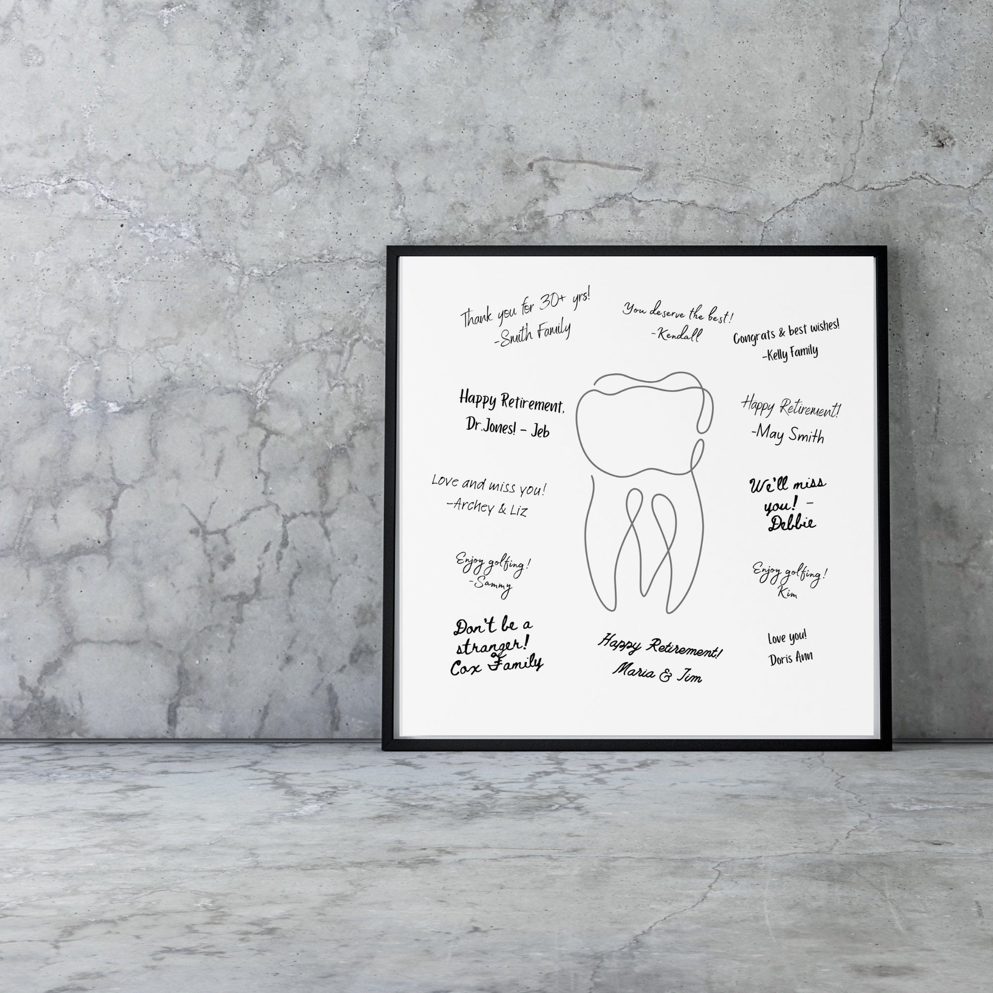 Dentist Retirement Gift, Dental Retirement Gifts, Dental Gifts