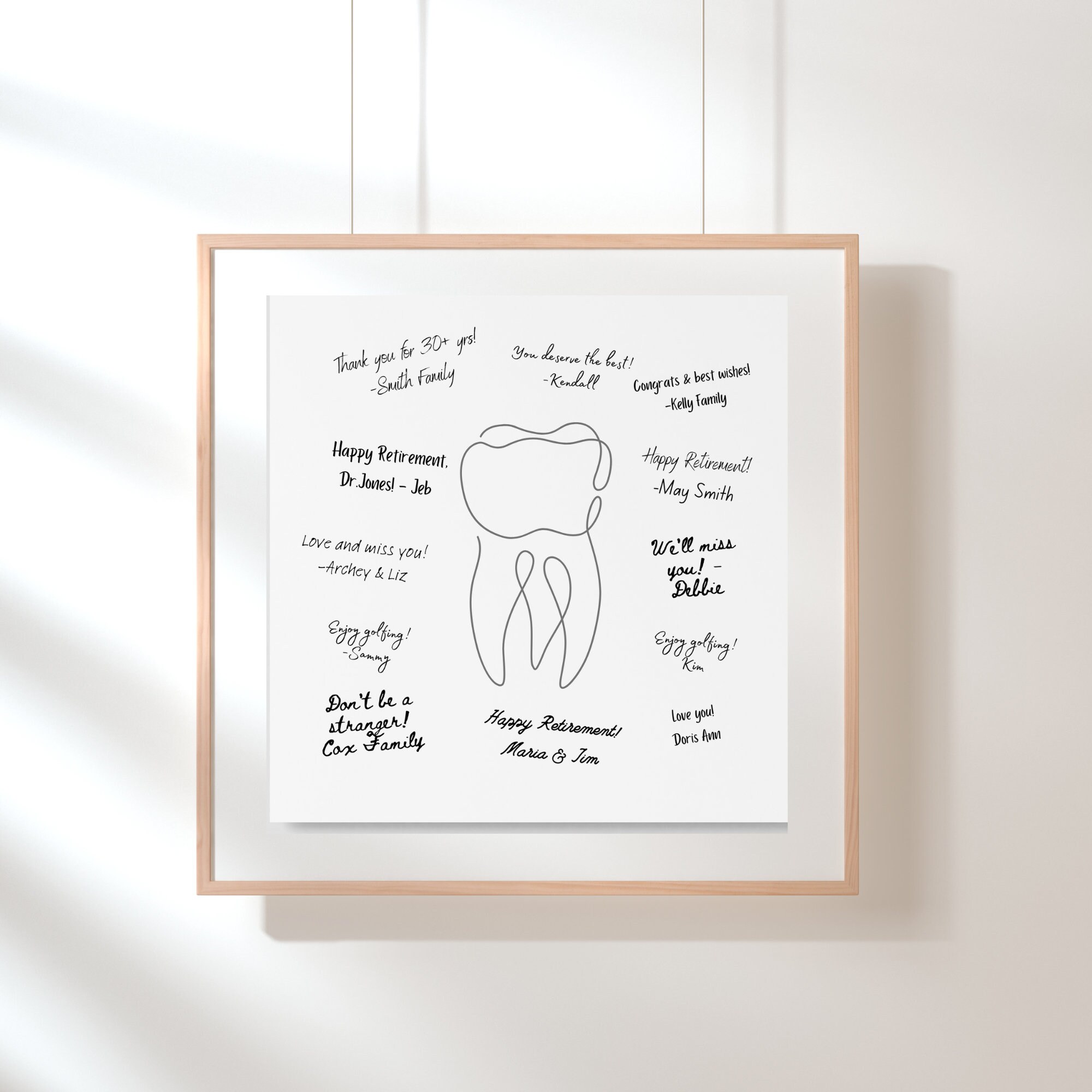 Dentist Retirement Gift, Dental Retirement Gifts, Dental Gifts, Personalized Dental Gifts