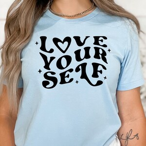 Retro Valentine SVG: Self-Love Shirt Designs (PNG, SVG)