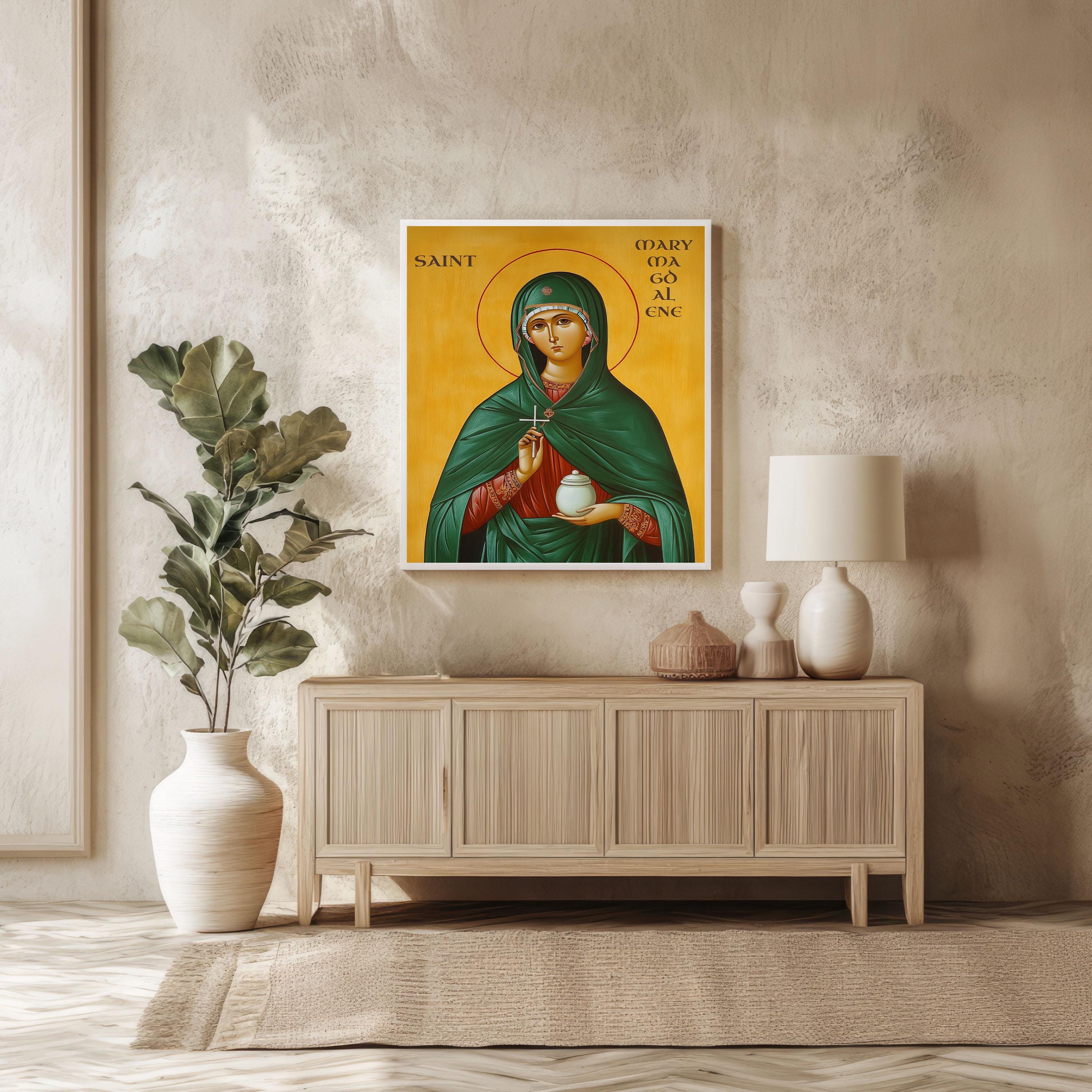 Mary Magdalene Art Print: Catholic Christian Wall Decor - Etsy