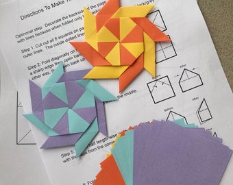 Origami Ninja Star Craft Kit