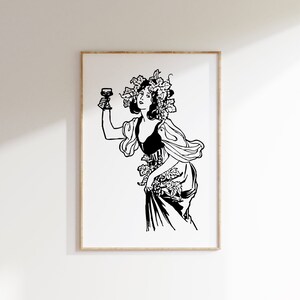 Bar Cart Print, Retro Alkohol Poster, Cocktails Wandkunst, Happy Hour adrette Wanddekoration, Getränke Prost Vintage Art Home Bar, digitaler Download
