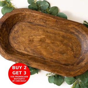 Large Dough Bowl / Large Bread Bowl / dough bowl bread bowl | medium oval