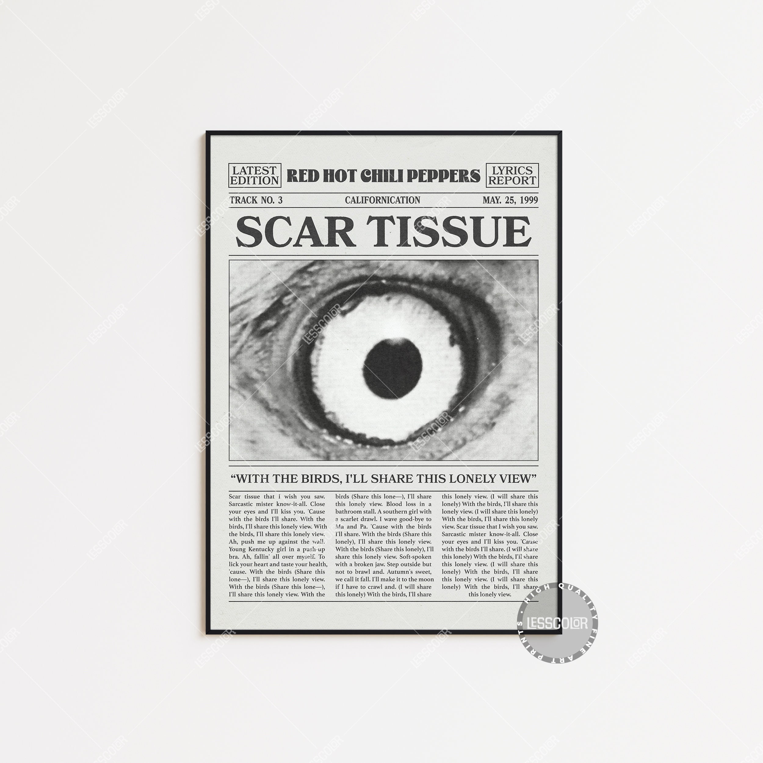 Red Hot Chili Peppers Scar Tissue Lyrics