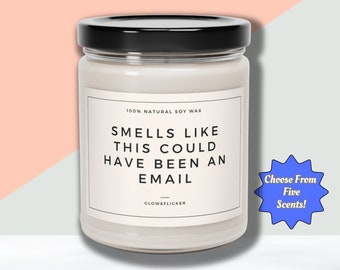 Gift for co-worker for Boss Work Bestie gift candle Colleague gifts Funny Co-worker gift  for coworker Funny gift for Coworker Office