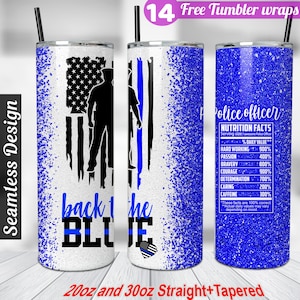 Police tumbler wrap back the blue tumbler 20 oz tumbler sublimation designs Dispatcher trending tumbler wraps best seller tumbler wrap