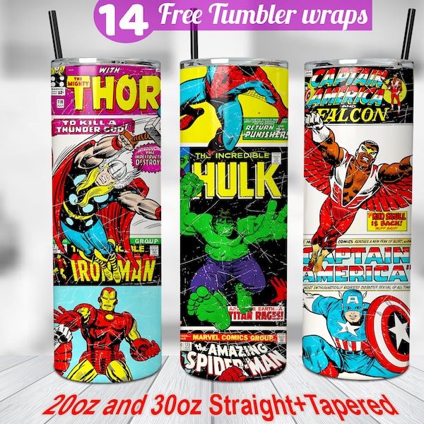 Retro vintage 90s comic cartoon characters trendy 30oz 20 oz tumbler wrap sublimation designs best selling tumbler wraps 90s cartoon tumbler