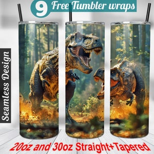 Dinosaur tumbler png 20 oz tumbler sublimation designs dinosaur sublimation tumbler designs jurassic park png dinosaur tumbler wraptrex png