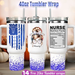 Best Nurse sublimation wrap Nurse tumbler wrap 40 oz tumbler sublimation designs trending tumbler wraps best seller tumbler wrap