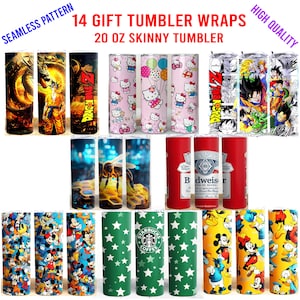 Vodka Wine Tumbler Design Funny Drink Tumbler Design vodka 30 oz and 20 oz skinny Tumbler wrap PNG best selling tumbler wraps image 3