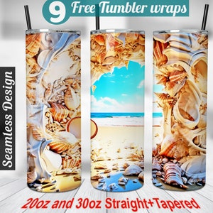 20 oz tumbler sublimation designs Beach sublimation design Beach tumbler wrap Ocean tumbler wrap best seller tumbler wrap