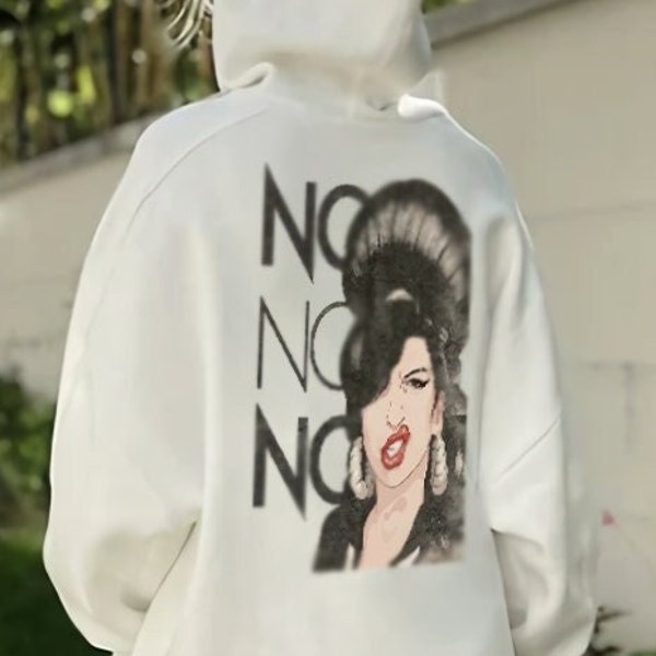 Unisex Vintage Amy Winehouse Hoodie - Amy Winehouse Sweatshirt,Retro Hoodie,Graphic Hoodie,Cozy Sweatshirt,Music Gift,Birthday Gift