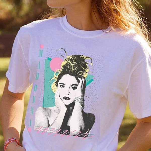 Unisex Vintage Madonna Shirt - Madonna 80s Vintage T-Shirt,90s Music Shirt,Concert Shirt,Like a Virgin,Queen of Pop,Madonna Tee,Vintage