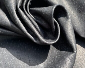 Black peccary Nappa sheepskin hide