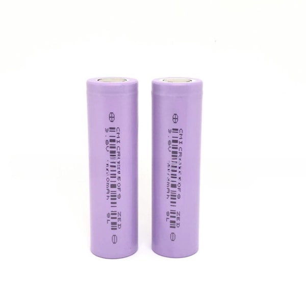 Batterie au lithium 18650, capacité de 3350 mAh, batterie rechargeable au lithium 3,6 V