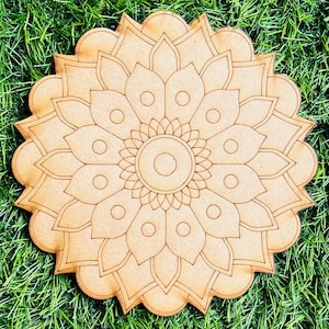 Voorgemarkeerde mdf-muurkunst, muurdecoratie, bloemenmdf voor lippankunst, uniek muurdecor