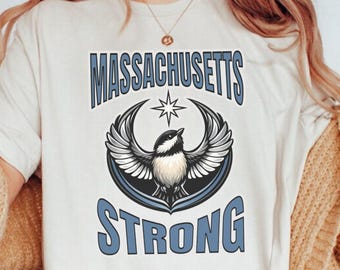 Massachusetts Rebel Bird Alliance Black Capped Chickadee Shirt, Mass Strong State Pride No Kings Subtle Fuck Trump, Radal Left Scum Protest