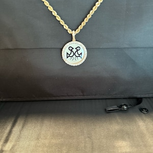 Puerto Rican Taino Eternal Love Symbol 10kt Real gold