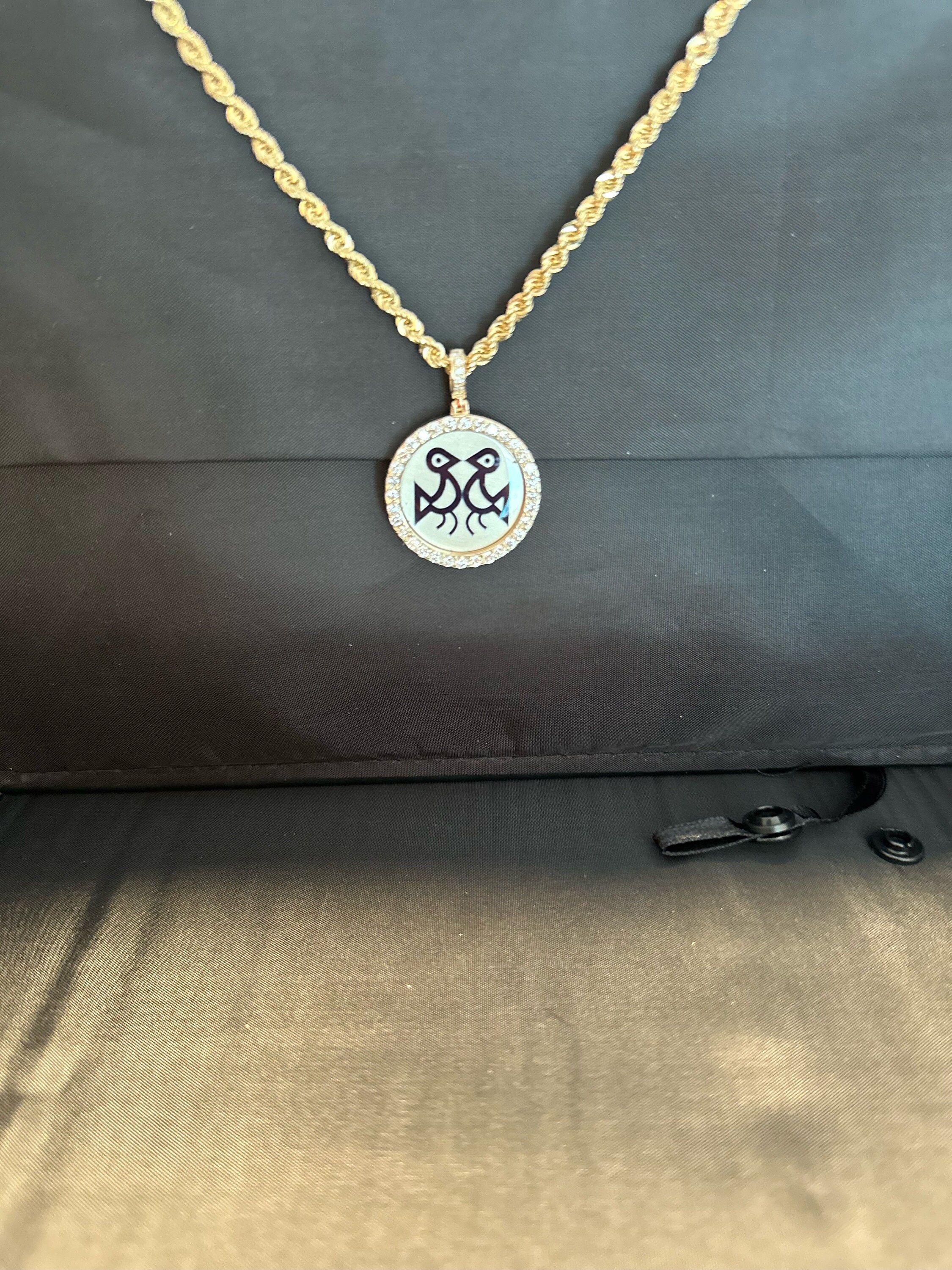 Puerto Rican Taino Eternal Love Symbol 10kt Real gold