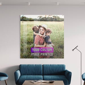 Personalised Acrylic Print, Print your own image on acrylic, Acrylic custom photo printing, Customised Acrylic Glass Wall Art, various sizes